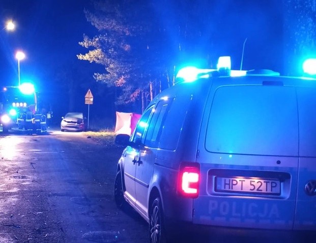 Policja na miejscu zdarzenia /KMP Olsztyn /Policja
