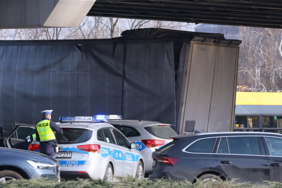 Policja na miejscu zdarzenia /Paweł Supernak /PAP