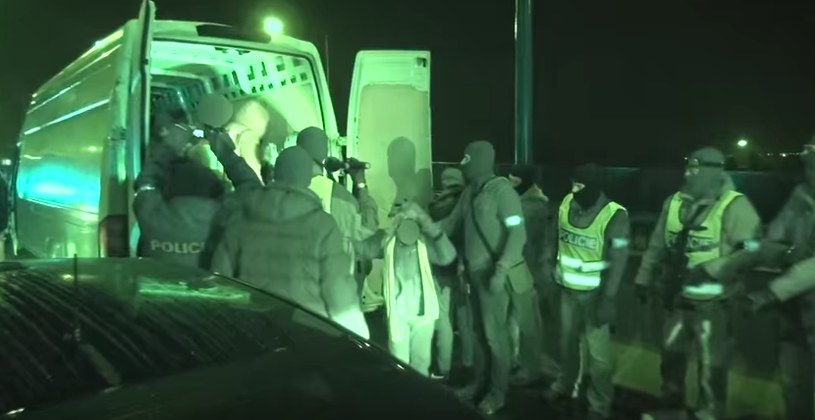 Policja obserwowała trzech mężczyzn od kilku miesięcy. /Policie ČR /