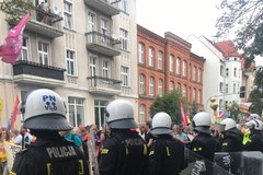Policja ochrania Marsz Równości w Katowicach
