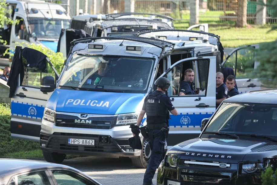Policja odnalazła ciało Tadeusza D. /	Grzegorz Momot   /PAP