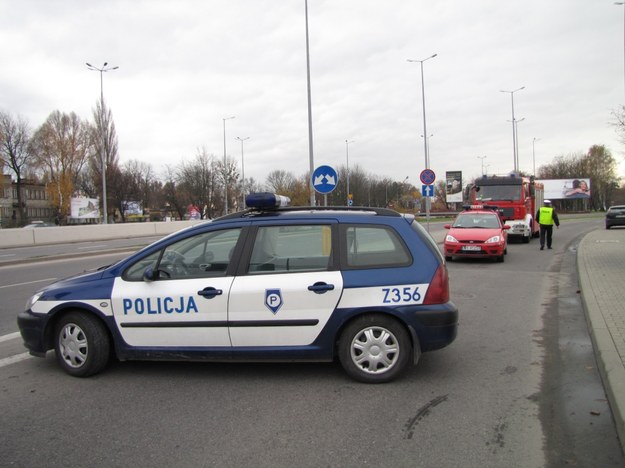 Policja ograniczyła ruch w pobliżu terminala &nbsp; /Daniel Pączkowski /RMF FM