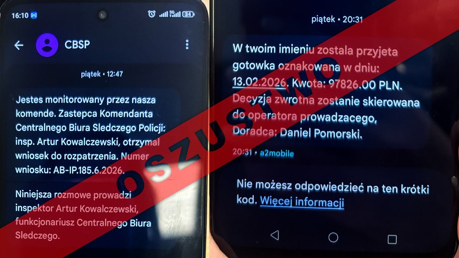 Policja ostrzega przed oszustami /CBŚP