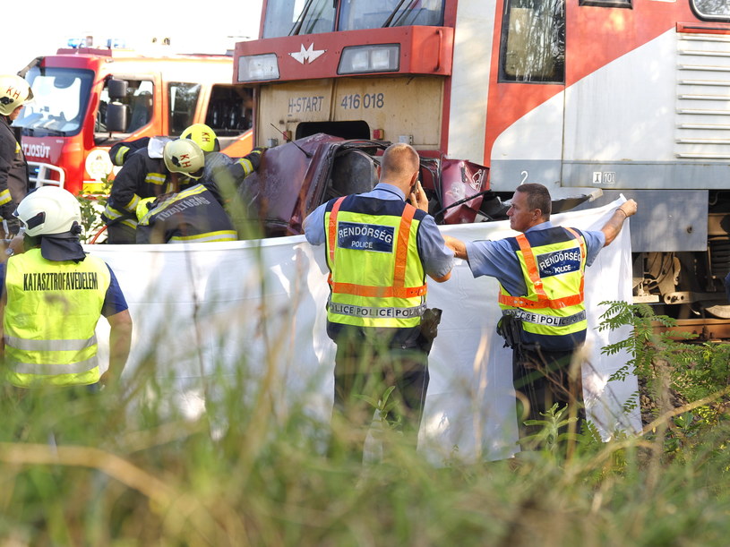 Policja podała, że wypadek miał miejsce wczesnym rankiem /EPA/Donka Ferenc /PAP