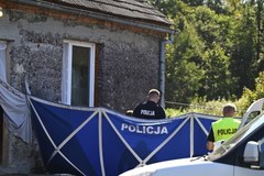 Policja pracuje na miejscu tragedii w Czernikach