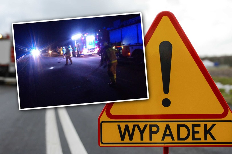 Policja prosi o pomoc świadków wypadku z trasy S8, w którym zginęła restauratorka /fot. OSP Zawada /Adam Staśkiewicz /East News