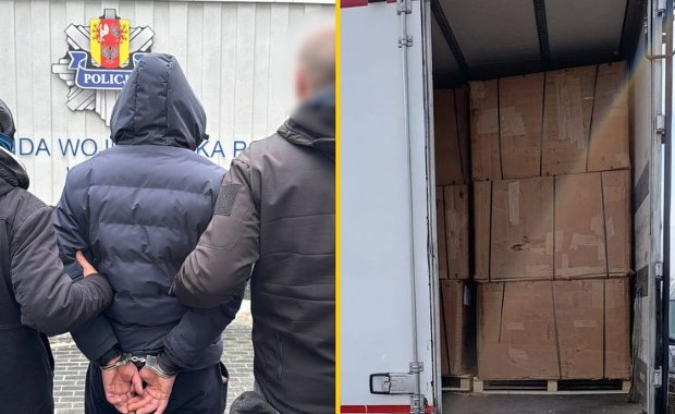 Policja przejęła kilkanaście ton tytoniu. Miał trafić do nielegalnej fabryki