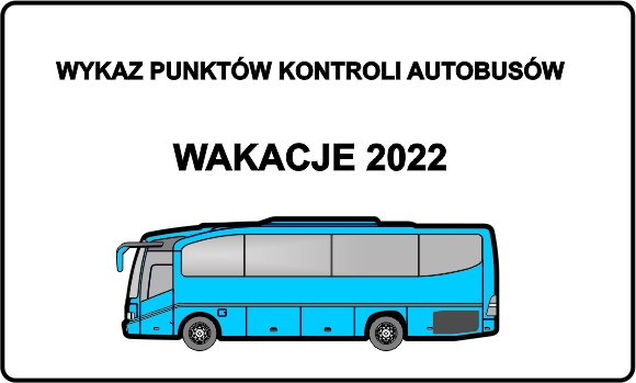 Policja przygotowała wykaz miejsc prowadzenia kontroli autobusów oraz kierowców przewożących dzieci i młodzież na wypoczynek. /policja.pl /