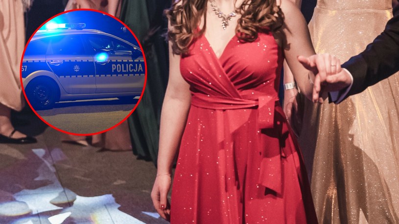 Policja przyjechała na studniówkę /Lukasz Solski; 123RF/Picsel /East News