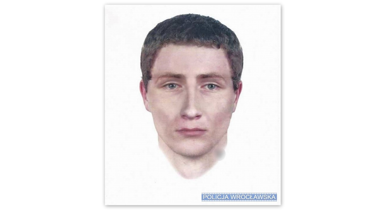 Policja publikuje portret pamięciowy sprawcy pobicia Przemka Witkowskiego