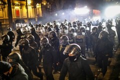 Policja spacyfikowała manifestację w Tbilisi