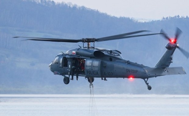 Policja, straż pożarna i black hawk. Ćwiczenia BESKID-24