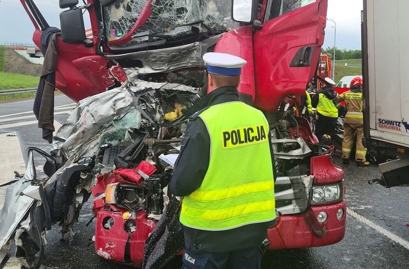 Policja szuka świadków wczorajszego wypadku na A1 /Policja