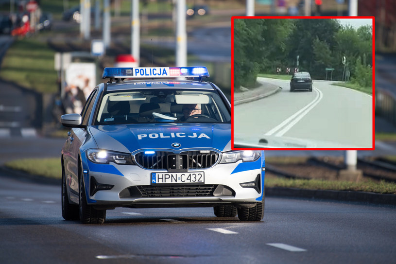 policja szybko zatrzymała pijanego kierowcę /Wojciech Stróżyk /East News