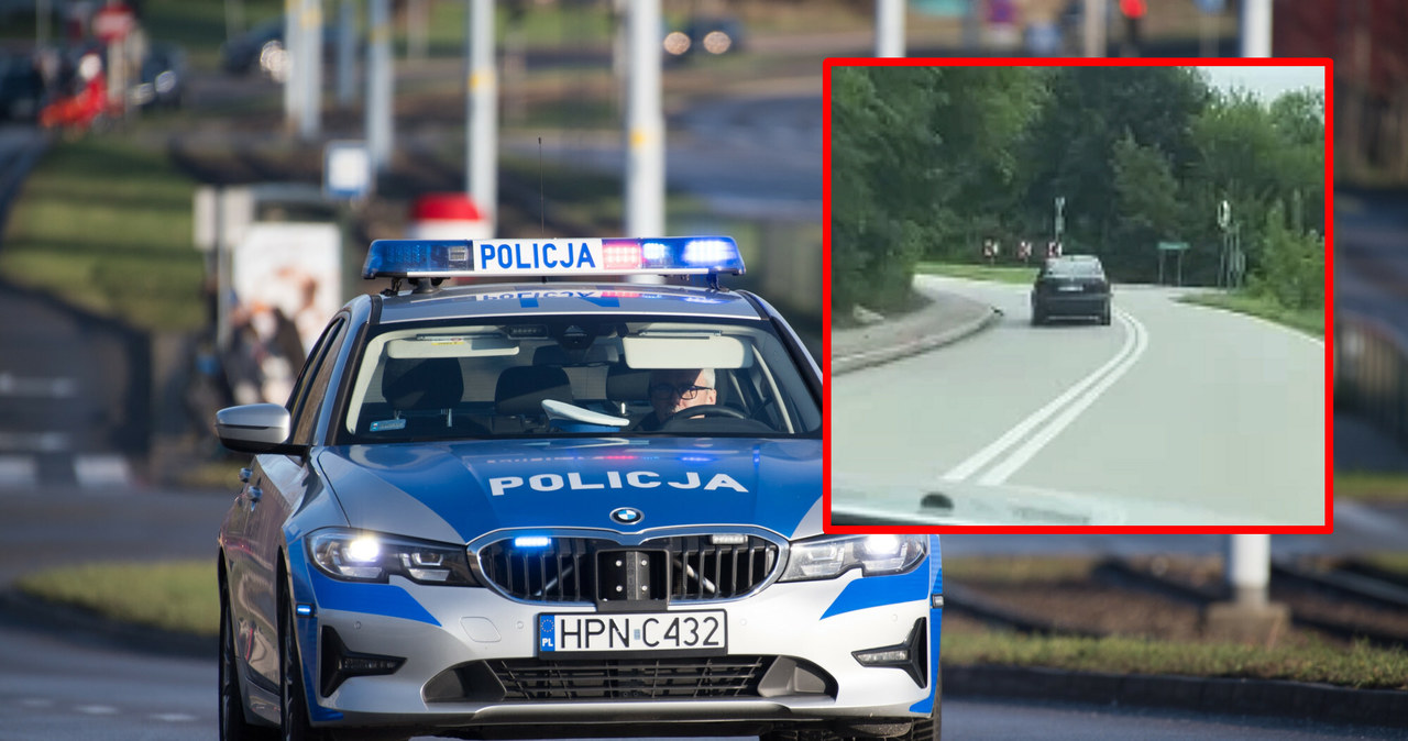 policja szybko zatrzymała pijanego kierowcę /Wojciech Stróżyk /East News