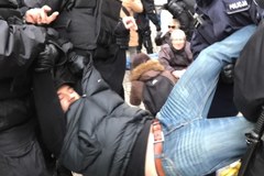 Policja usunęła kontrmanifestację Obywateli RP w stolicy