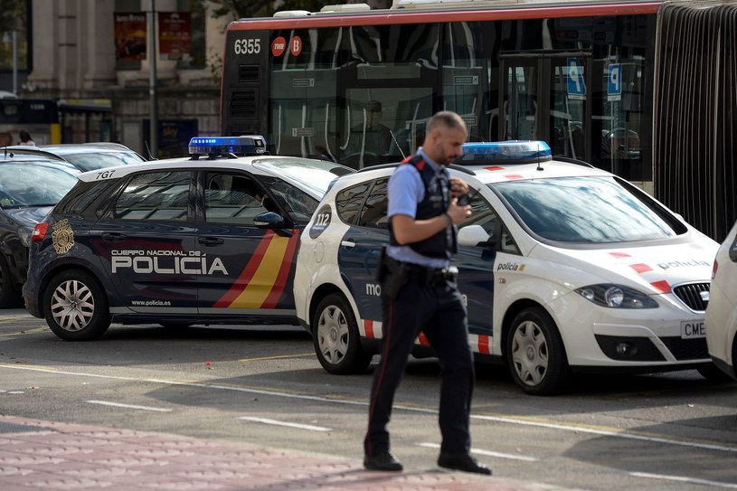 Policja w Barcelonie; zdj. ilustracyjne /AFP