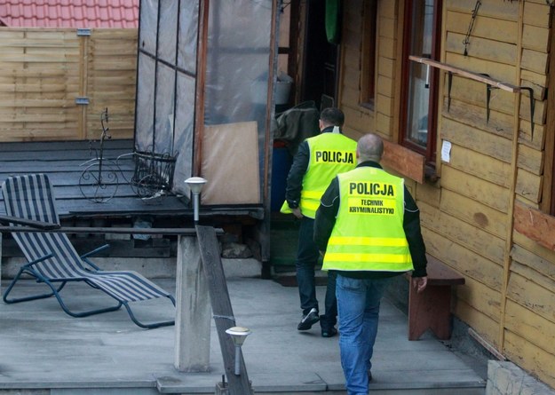 Policja w domu znachora Marka Haslika /Grzegorz Momot  (PAP) /PAP