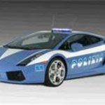 Policja w lamborghini