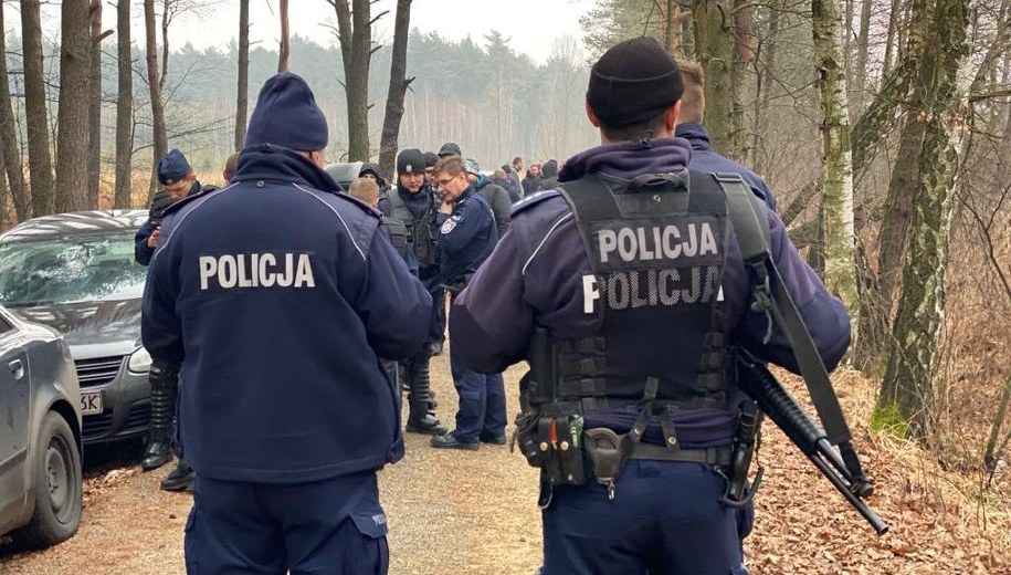 Policja w miejscu, w którym miało dojść do bójki /Policja