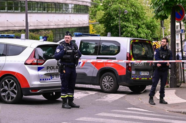 Policja w okolicach irańskiego konsulatu w Paryżu /MIGUEL MEDINA/AFP/East News /East News