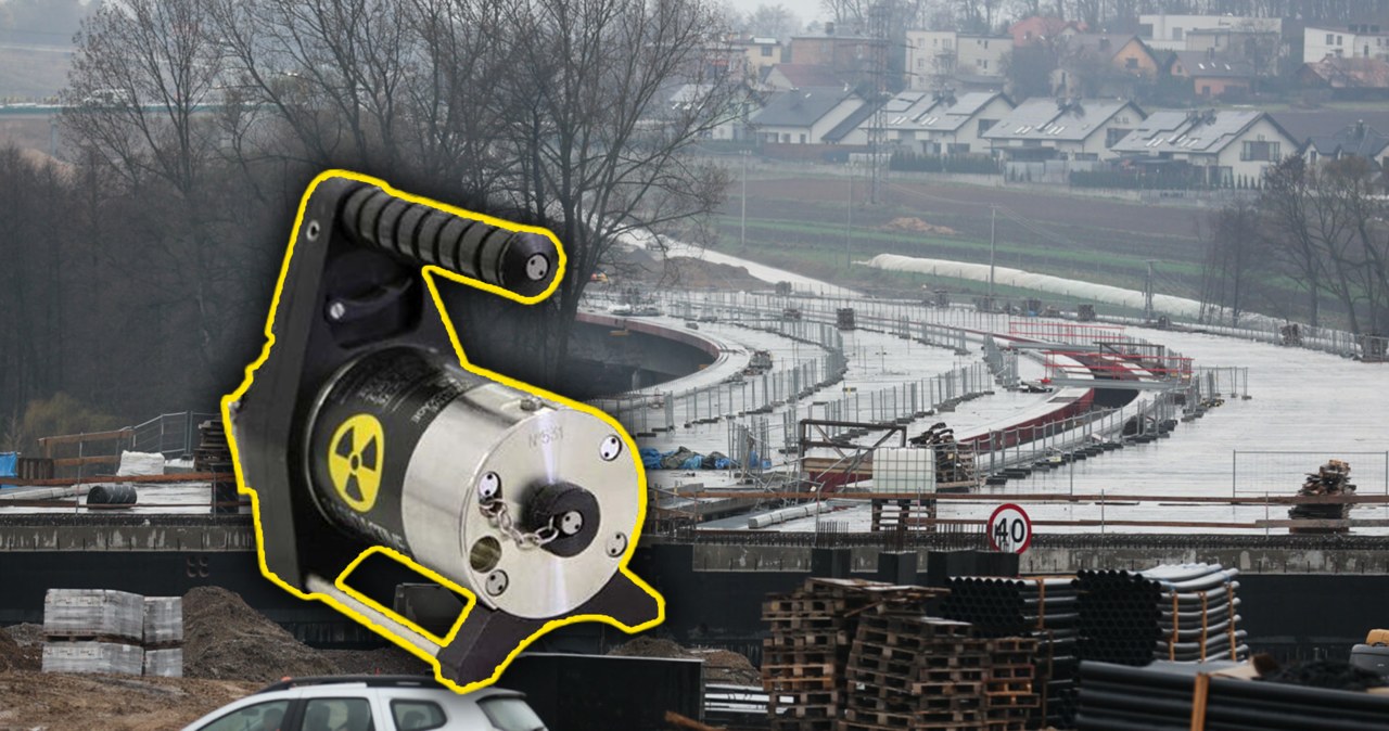 Policja wciąż szuka defektoskopu, który w nocy z 21 na 22 marca ”zniknął” z placu budowy drogi ekspresowej S7 na krakowskiej Nowej Hucie /ANDRZEJ BANAS / POLSKA PRESS /Agencja SE/East News