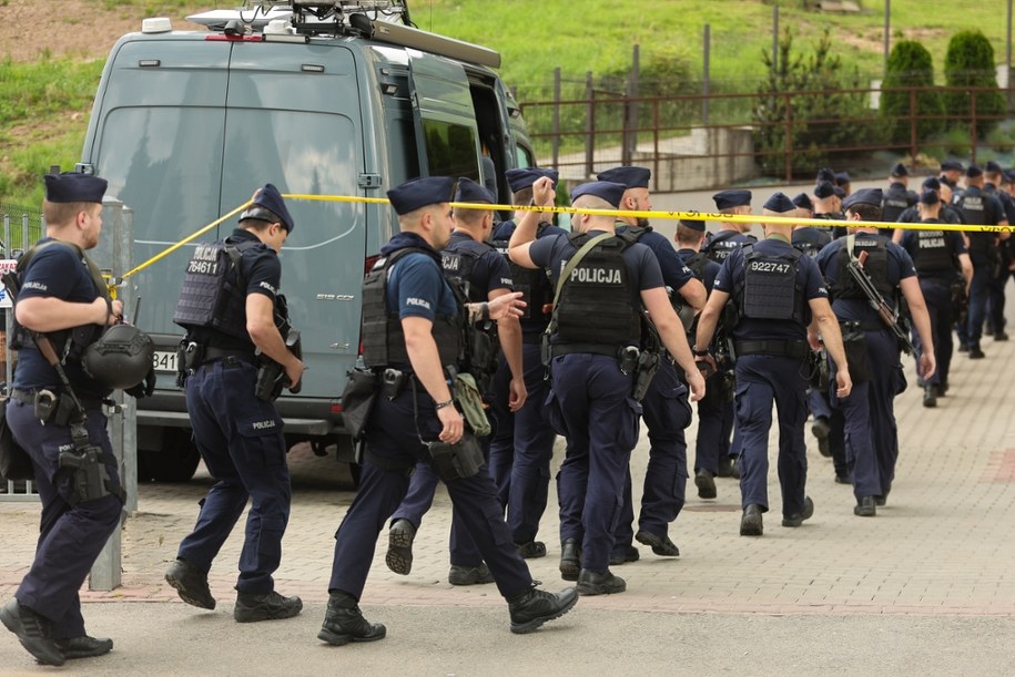 Policja wyślę na granicę z Niemcami i Litwą 130 funkcjonariuszy /	Grzegorz Momot   /PAP