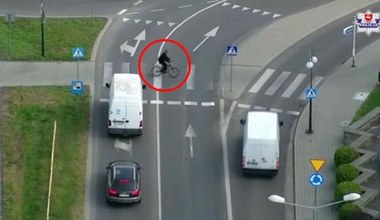 Policja zabiera się za rowerzystów. Wysyła za nimi drony