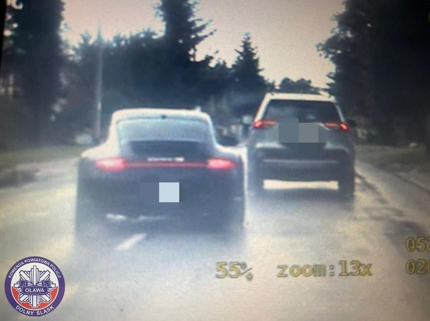 Policja zatrzymała 29-letniego kierowcę Porsche Carrera /KPP Oława /