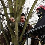 Policja zatrzymała aktywistów okupujących wioskę w Niemczech