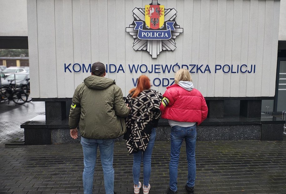 Policja zatrzymała łącznie 13 osób /Łódzka policja /