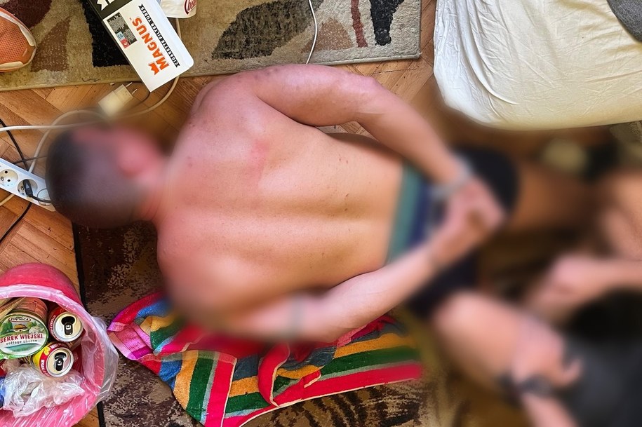 Policja zatrzymała sprawcę pobicia, fot. Małopolska policja /