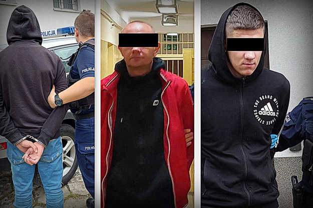 Policja zatrzymała trzech podejrzanych /KMP Chełm /Policja