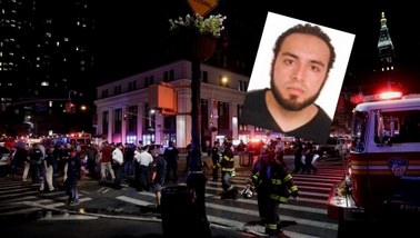 Policja złapała mężczyznę poszukiwanego w związku z wybuchem w Nowym Jorku