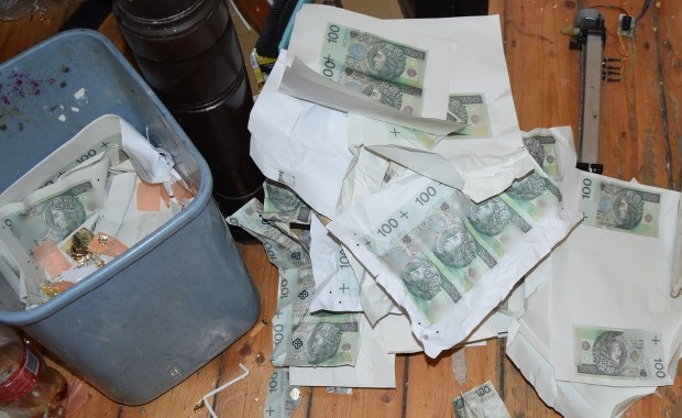 ​Policja zlikwidowała nielegalną drukarnię fałszywych banknotów