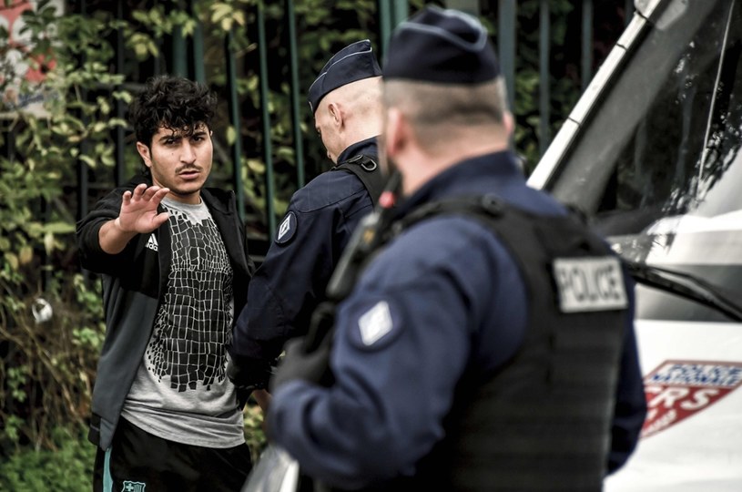Policja zlikwidowała obóz imigrantów w Grande-Synthe /PHILIPPE HUGUEN/PH  /East News