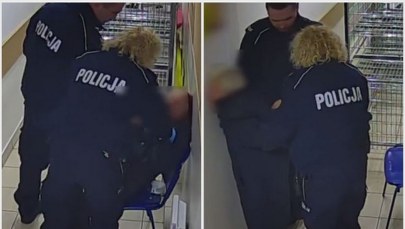 Policjanci bili 82-letnią staruszkę. Jest śledztwo. Zobacz szokujące nagranie 
