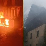 Policjanci i strażacy ratowali złodzieja. Kradzież poszła nie po jego myśli