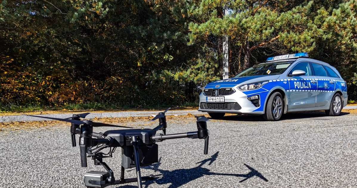 Policjanci najczęściej używają drona DJI Matrice serii 200 /Policja