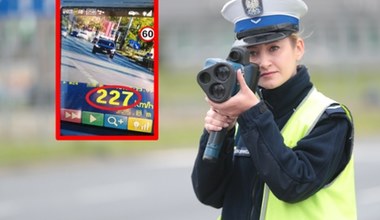 Policjanci nie mogli uwierzyć w pomiar. Przekroczył prędkość o 167 km/h