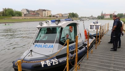 P​olicjanci od zadań specjalnych - policja wodna w Krakowie