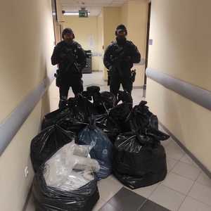 Policjanci przejęli 127 kg narkotyków /KMP Poznań /Policja