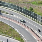 Policjanci przeprowadzili kolejne działania z dronem na autostradzie A2