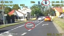 Policjanci przerwali niebezpieczne manewry nieodpowiedzialnego kierowcy