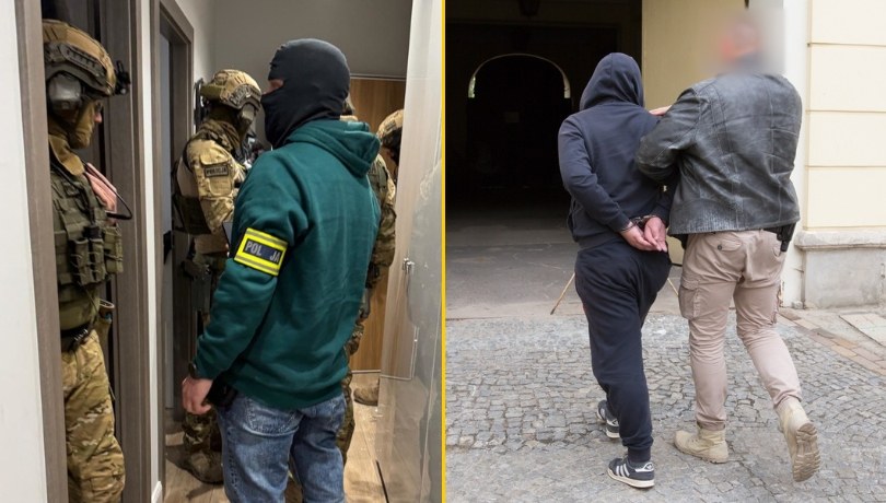 Policjanci rozwiązali sprawę bestialskiego napadu na Białołęce /Komenda Stołeczna Policji /