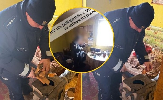 Policjanci uratowali 93-latka przed zimnem. Nie uwierzysz, jak im się odwdzięczył