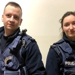 ​Policjanci uratowali skrajnie wyziębioną kobietę