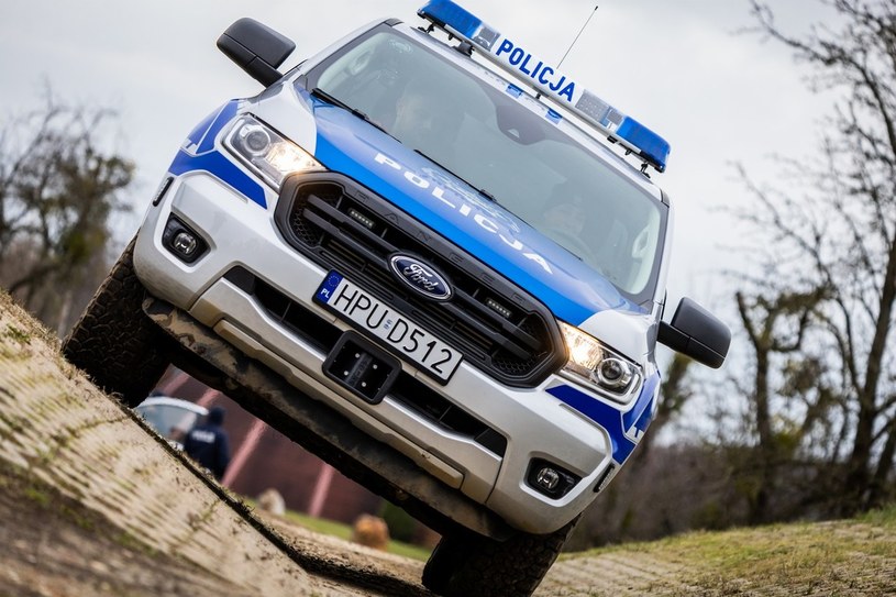 Policjanci wiedzą już, co potrafi Ford Ranger /Policja