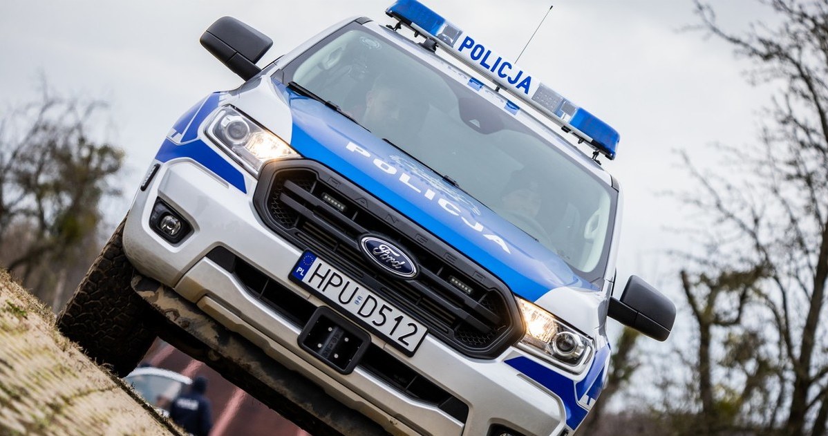 Policjanci wiedzą już, co potrafi Ford Ranger /Policja