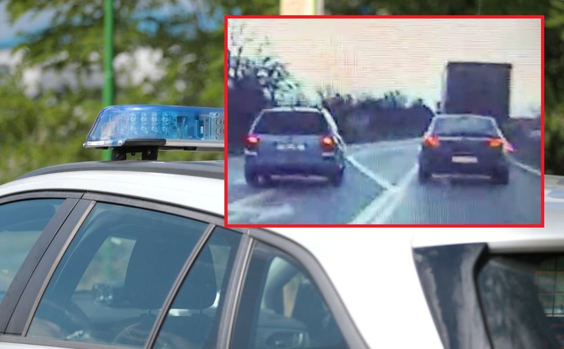 Policjanci z różnych regionów Polski informowali o kierowcach, którzy wyprzedzali w miejscach do tego nieprzeznaczonych. /Piotr Jedzura/REPORTER/ East News/ Lubuska Policja /
